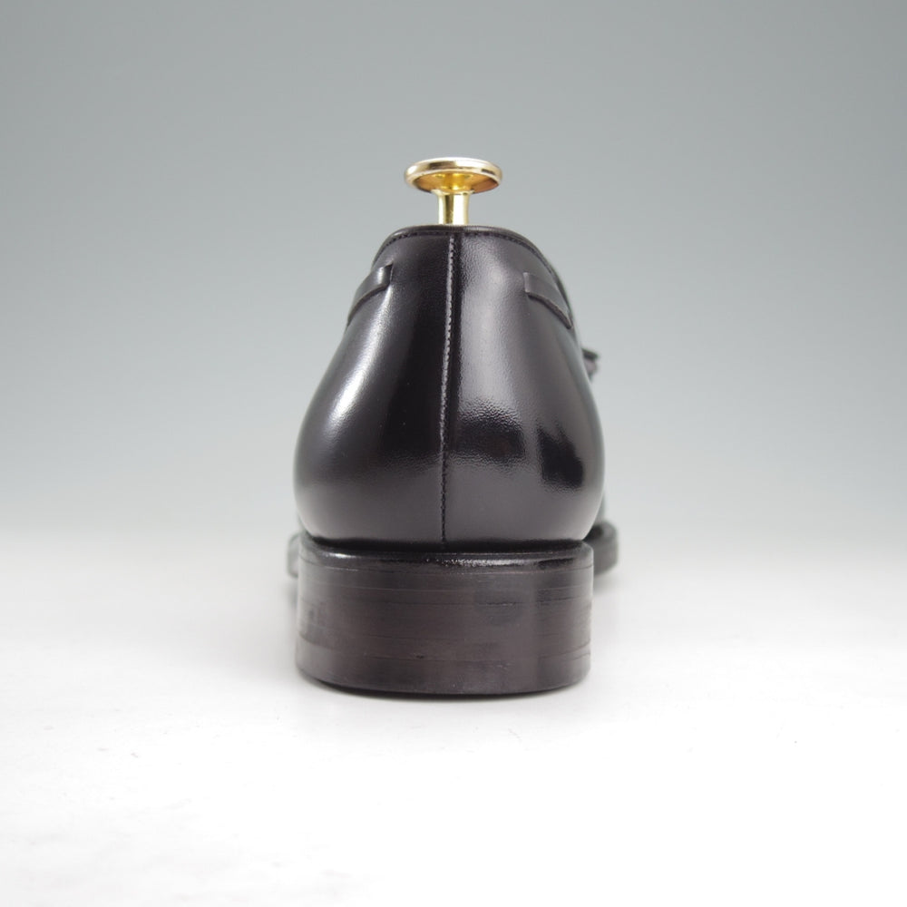 極美品★TLB Mallorca/ティーエルビー SIZE 8.5【定価￥82,500-★タッセルローファー/656】JONESラスト/カーフ/黒/メンズ★o310