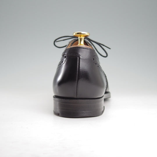 極上★クロケット&ジョーンズ 8E【現行定価10万円以上★LONDON/フルブローグ】ロンドン/カーフ/黒/メンズ/Crockett&Jones★n799