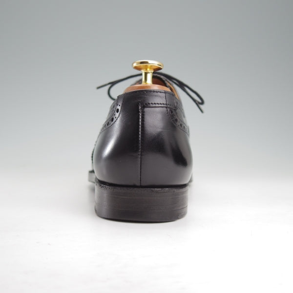 極上★クロケット&ジョーンズ 8E【現行定価10万円以上★LONDON/フルブローグ】ロンドン/カーフ/黒/メンズ/Crockett&Jones★n799