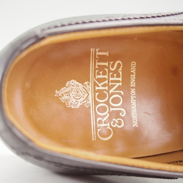 極上★クロケット&ジョーンズ 8E【現行定価10万円以上★LONDON/フルブローグ】ロンドン/カーフ/黒/メンズ/Crockett&Jones★n799