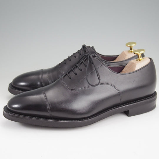 ほぼ試着程度★(銀座)REGAL TOKYO/リーガル SIZE 24.5【定価￥49,500-★ツリー付/ストレートチップ】アンティコカーフ/黒/メンズ★n295