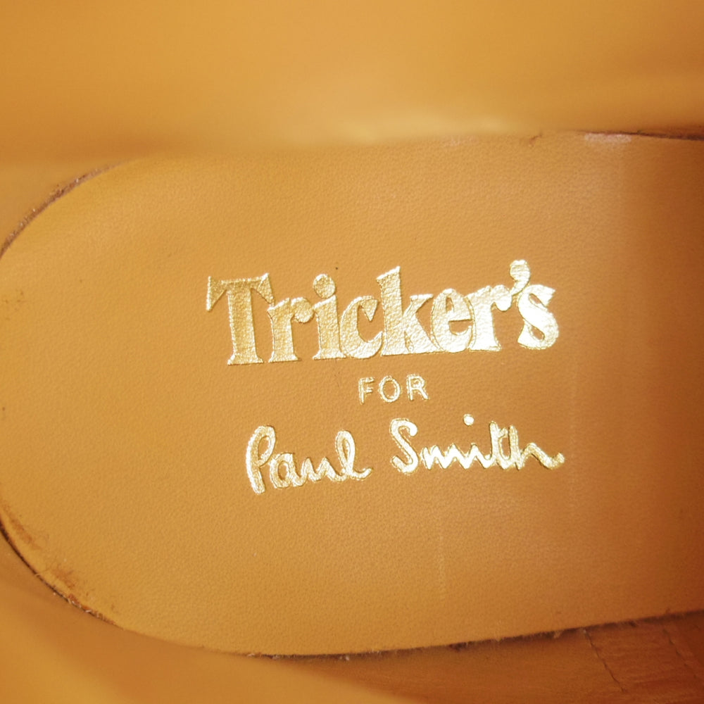 ほぼ未使用★トリッカーズ SIZE 6.5【ダイナイトソール★(英)ポールスミス別注/Paul Smith】M6178/カントリーブーツ/白/Tricker's★p439