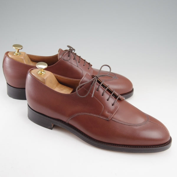 未使用★(英)アルフレッド・サージェント 9E【WESTONハーフハント似寄りモデル★Uチップ/茶】カーフ/メンズ/ALFRED SARGENT★n800