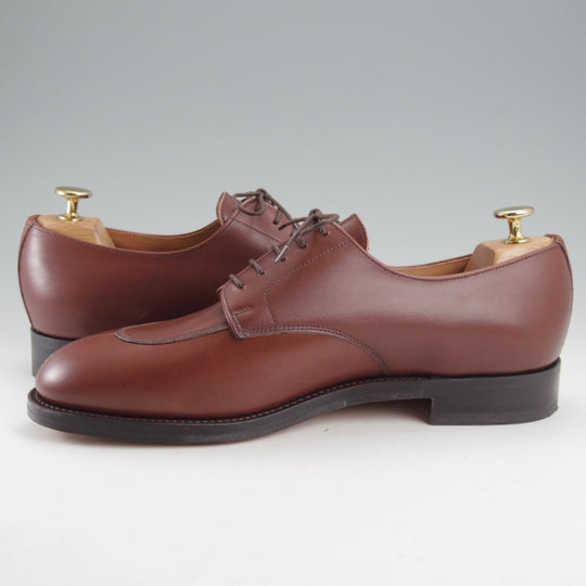 未使用★(英)アルフレッド・サージェント 9E【WESTONハーフハント似寄りモデル★Uチップ/茶】カーフ/メンズ/ALFRED SARGENT★n800