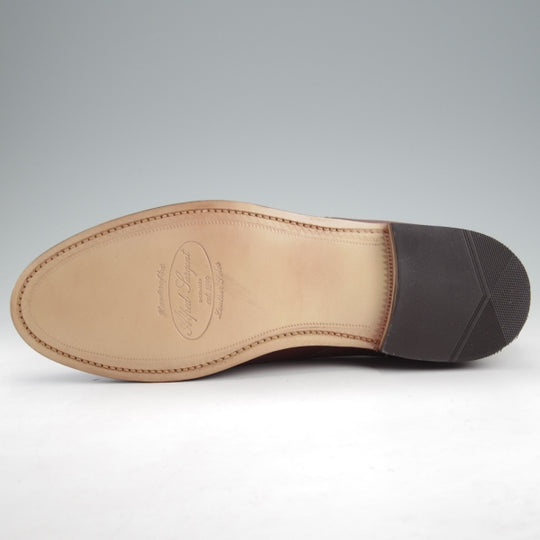 未使用★(英)アルフレッド・サージェント 9E【WESTONハーフハント似寄りモデル★Uチップ/茶】カーフ/メンズ/ALFRED SARGENT★n800