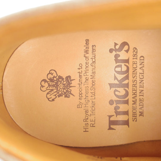 未使用★トリッカーズ SIZE 7【定価￥86,900-★マッドガード/チャッカブーツ/5265】スエード/薄茶/メンズ/Tricker's★p441