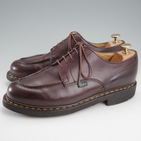 極上★パラブーツ SIZE 8【定価￥96,800-★シャンボード/CHAMBORD】CAFE/カフェ/リスレザー/TEXソール/Uチップ/濃茶/Paraboot★n801