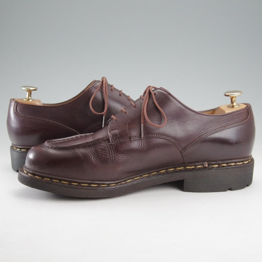 極上★パラブーツ SIZE 8【定価￥96,800-★シャンボード/CHAMBORD】CAFE/カフェ/リスレザー/TEXソール/Uチップ/濃茶/Paraboot★n801