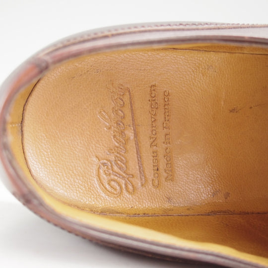 極上★パラブーツ SIZE 8【定価￥96,800-★シャンボード/CHAMBORD】CAFE/カフェ/リスレザー/TEXソール/Uチップ/濃茶/Paraboot★n801