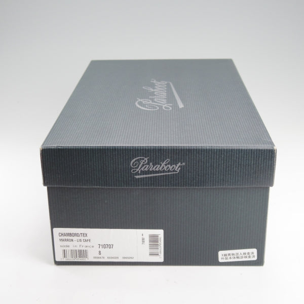 極上★パラブーツ SIZE 8【定価￥96,800-★シャンボード/CHAMBORD】CAFE/カフェ/リスレザー/TEXソール/Uチップ/濃茶/Paraboot★n801
