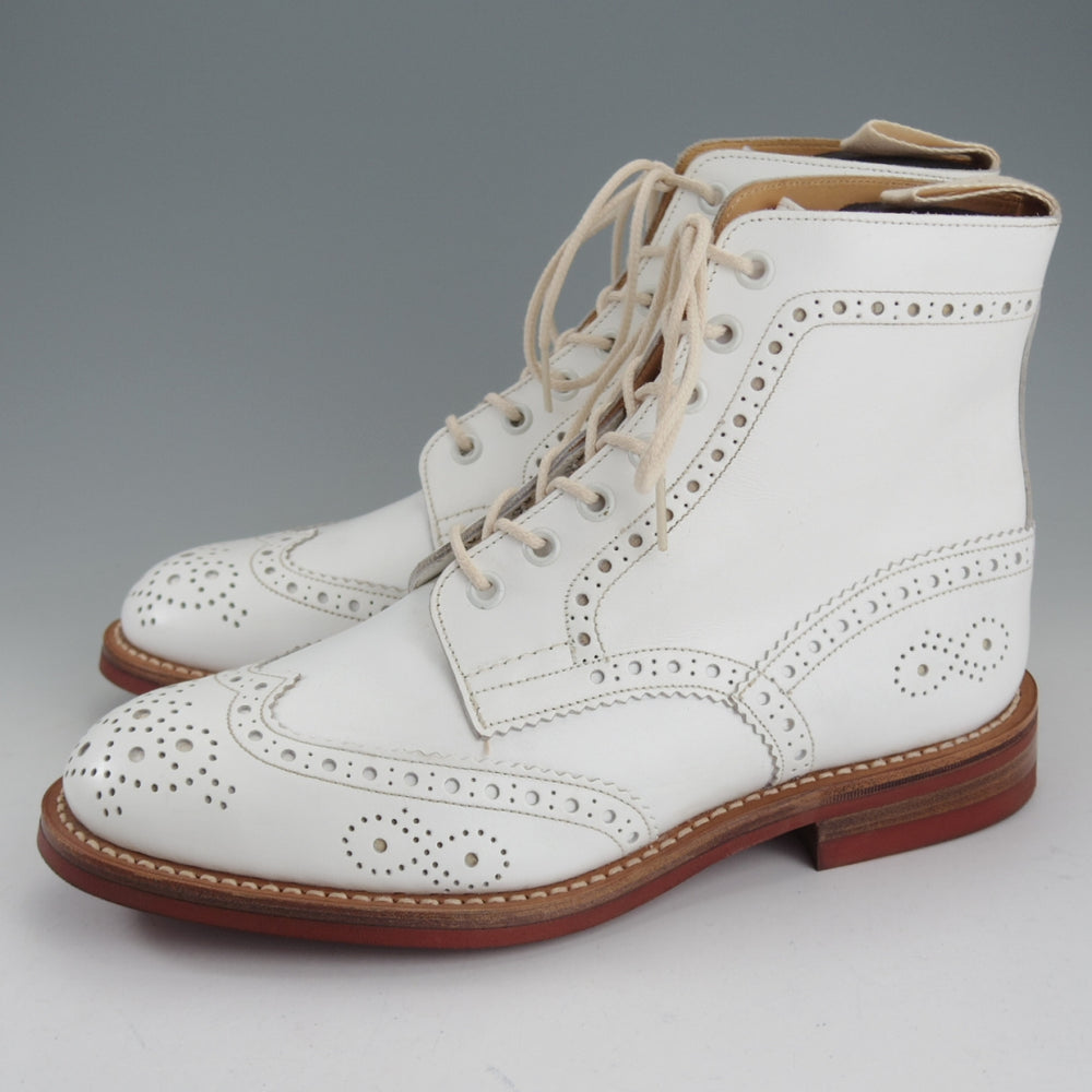 ほぼ未使用★トリッカーズ SIZE 6.5【ダイナイトソール★(英)ポールスミス別注/Paul Smith】M6178/カントリーブーツ/白/Tricker's★p439