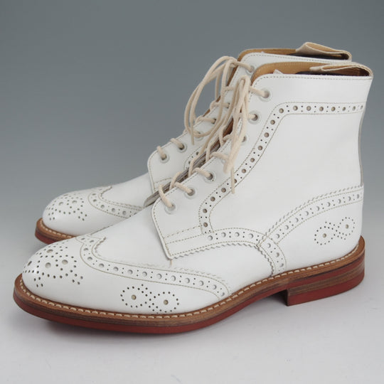 ほぼ未使用★トリッカーズ SIZE 6.5【ダイナイトソール★(英)ポールスミス別注/Paul Smith】M6178/カントリーブーツ/白/Tricker's★p439