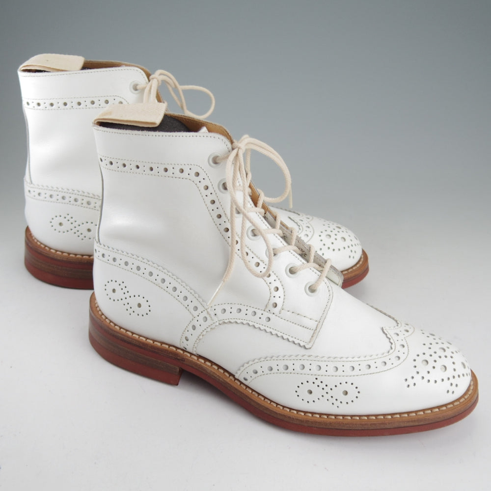 ほぼ未使用★トリッカーズ SIZE 6.5【ダイナイトソール★(英)ポールスミス別注/Paul Smith】M6178/カントリーブーツ/白/Tricker's★p439