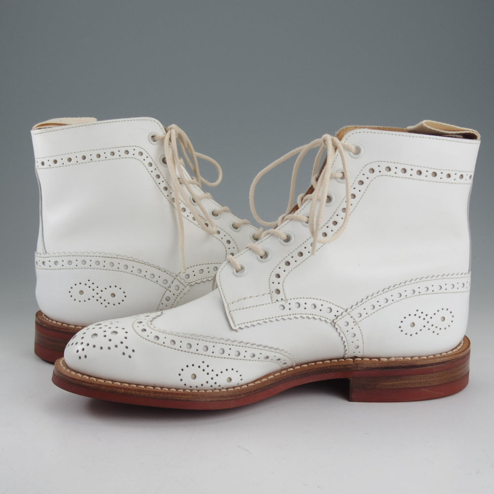 ほぼ未使用★トリッカーズ SIZE 6.5【ダイナイトソール★(英)ポールスミス別注/Paul Smith】M6178/カントリーブーツ/白/Tricker's★p439