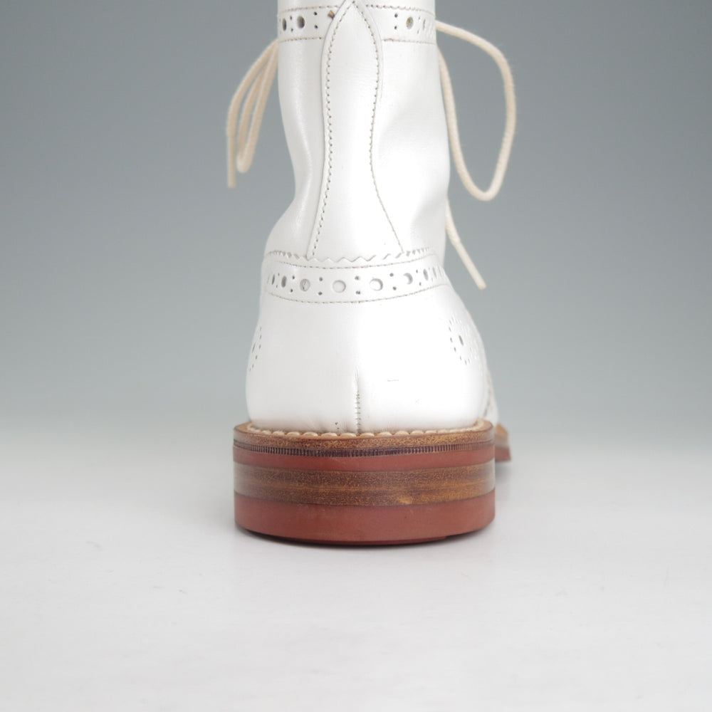 ほぼ未使用★トリッカーズ SIZE 6.5【ダイナイトソール★(英)ポールスミス別注/Paul Smith】M6178/カントリーブーツ/白/Tricker's★p439