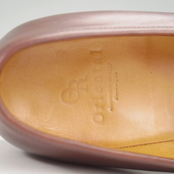 ★Oriental/オリエンタル SIZE 7.5【現行定価￥71,500-★ALBERS/コインローファー】アルバース/419ラスト/カーフ/濃茶/メンズ★n297