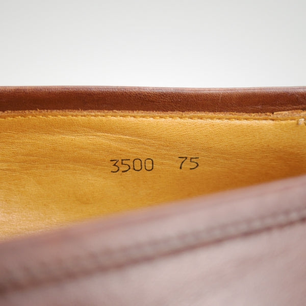 ★Oriental/オリエンタル SIZE 7.5【現行定価￥71,500-★ALBERS/コインローファー】アルバース/419ラスト/カーフ/濃茶/メンズ★n297