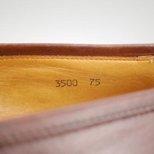 ★Oriental/オリエンタル SIZE 7.5【現行定価￥71,500-★ALBERS/コインローファー】アルバース/419ラスト/カーフ/濃茶/メンズ★n297
