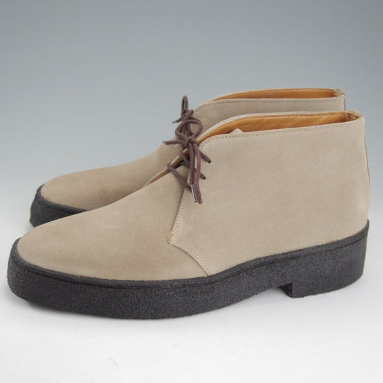 未使用★トリッカーズ SIZE 7【定価￥86,900-★マッドガード/チャッカブーツ/5265】スエード/薄茶/メンズ/Tricker's★p441