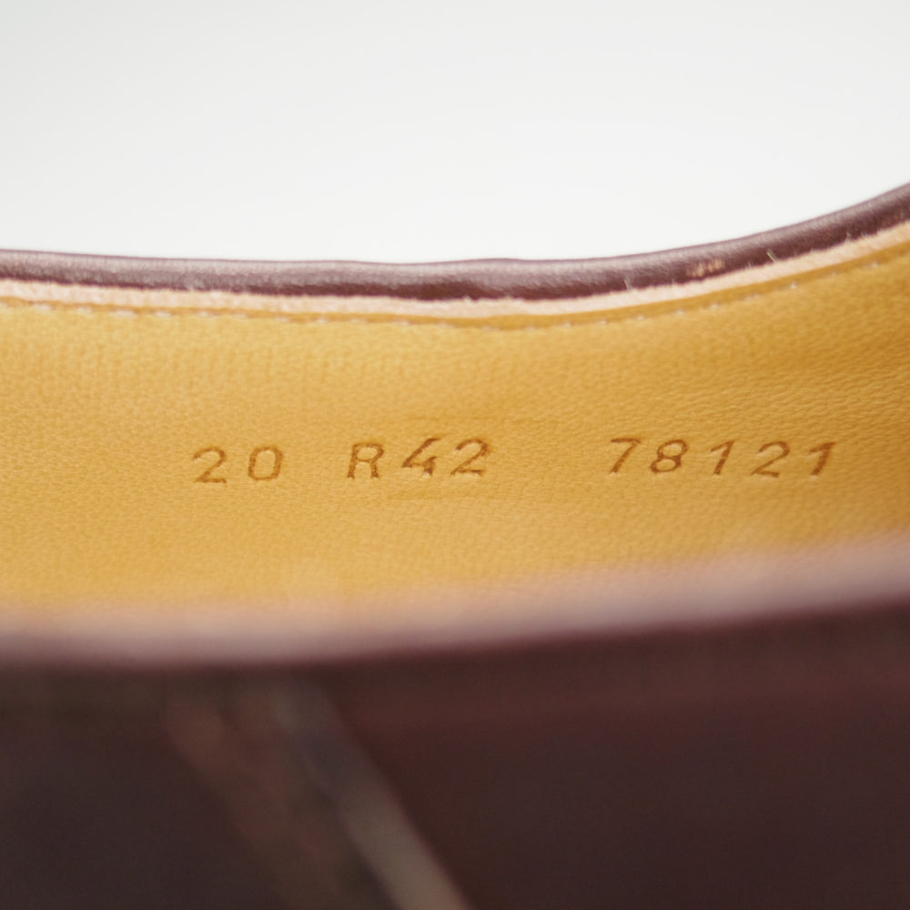 未使用★パラブーツ SIZE 42【定価￥96,800-★ポニー/ミカエル/MICHAEL】チロリアンシューズ/リスレザー/濃茶/Paraboot★o315