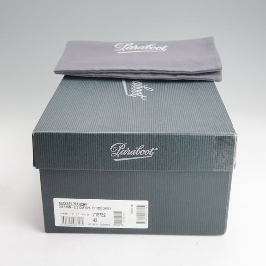 未使用★パラブーツ SIZE 42【定価￥96,800-★ポニー/ミカエル/MICHAEL】チロリアンシューズ/リスレザー/濃茶/Paraboot★o315