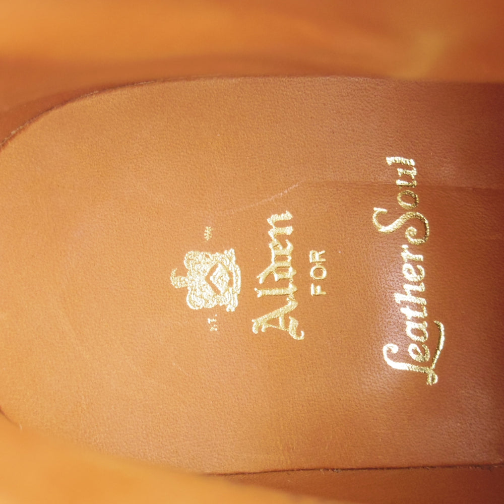 未使用★オールデン 6.5D【貴重★ラベロ色/コードバン/D0942】(ハワイ)Leather Soul別注/Vチップ/チャッカブーツ/茶/メンズ/ALDEN★o316