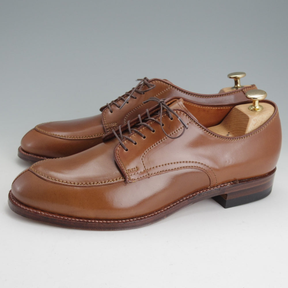 未使用★オールデン 8D【貴重★ウイスキーコードバン/茶】N2601/モディファイドラスト/Vチップ/メンズ/ALDEN★o317