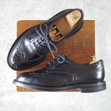 ★トリッカーズ SIZE 7.5【定価￥132,000-★ダイナイトソール/BOURTON/バートン】M5633/カントリーシューズ/カーフ/黒/Tricker's★n301