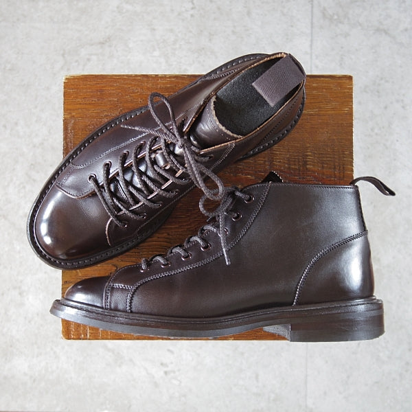 極上★トリッカーズ SIZE 6【定価￥143,000-★ダイナイトソール仕様/モンキーブーツ】Ethan/イーサン/6077/カーフ/濃茶/Tricker's★n307