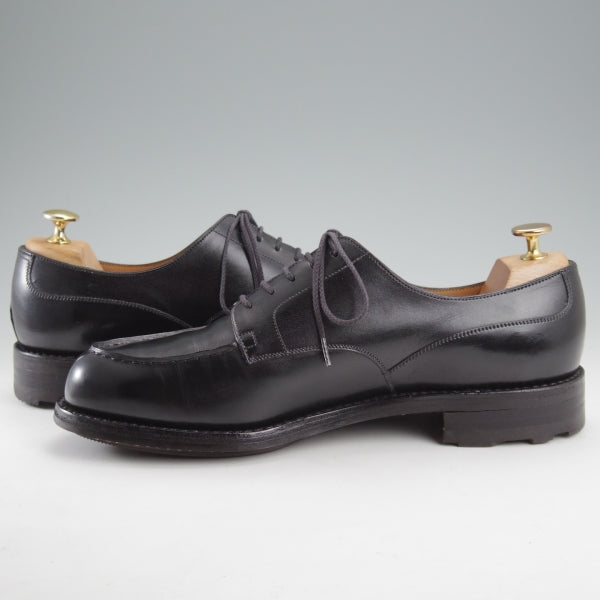 ★J.M.ウエストン 8.5C【現行定価￥176,000-★ゴルフ/GOLF】641/31ラスト/Uチップ/ボックスカーフ/黒/メンズ/Weston/ウェストン★n805