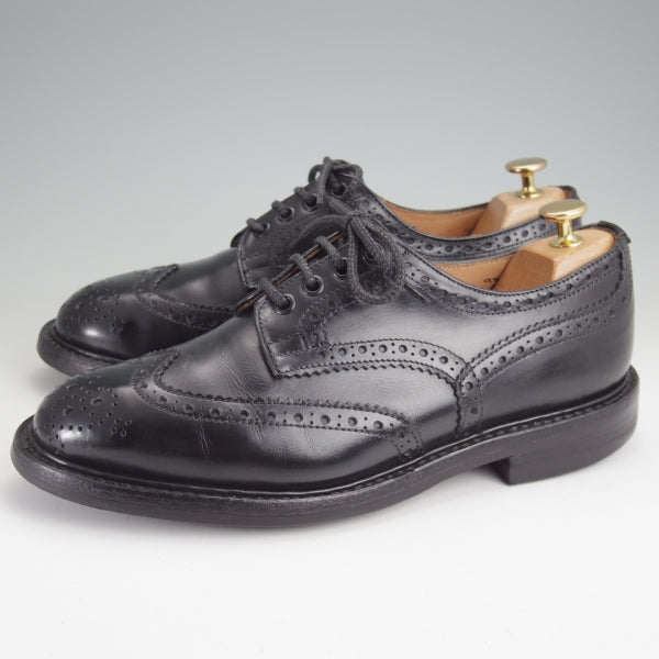 ★トリッカーズ SIZE 7.5【定価￥132,000-★ダイナイトソール/BOURTON/バートン】M5633/カントリーシューズ/カーフ/黒/Tricker's★n301