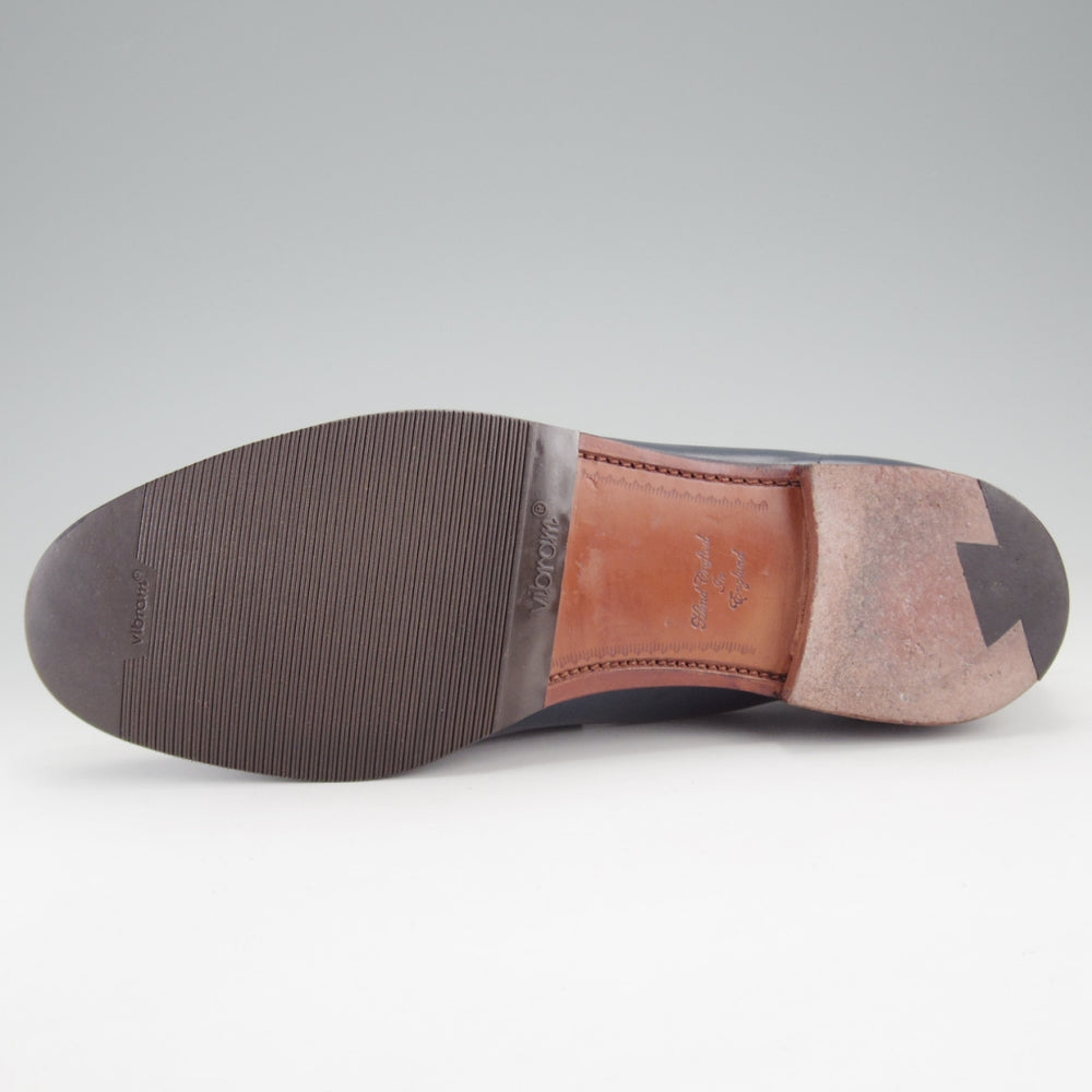 美品★クロケット&ジョーンズ 6.5E【貴重★(英)ポールスミスコレクション別注/コインローファー】カーフ/紺/メンズ/Crockett&Jones★o318