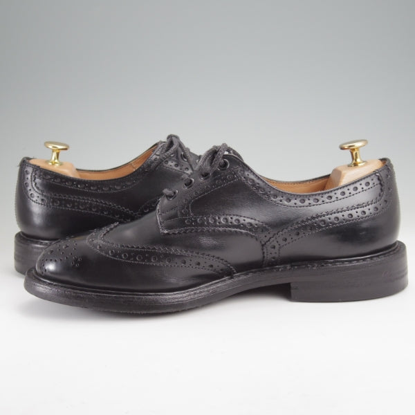 ★トリッカーズ SIZE 7.5【定価￥132,000-★ダイナイトソール/BOURTON/バートン】M5633/カントリーシューズ/カーフ/黒/Tricker's★n301