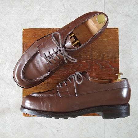 極上★(浅草)RENDO/レンド SIZE 8【定価￥84,700-★リッジウェイソール仕様/GB001】Uチップ/カーフ/濃茶/メンズ★n817
