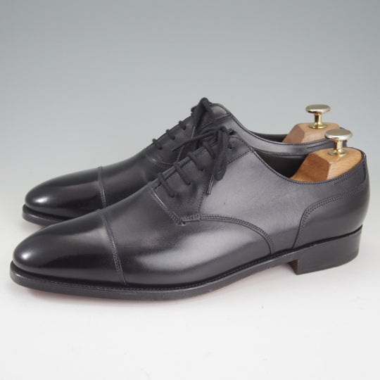 未使用★ジョンロブ 7E【★TAUNTON/ストレートチップ】7000ラスト/カーフ/黒/メンズ/JOHN LOBB★p448