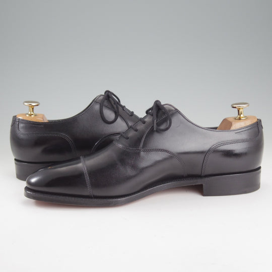 未使用★ジョンロブ 7E【★TAUNTON/ストレートチップ】7000ラスト/カーフ/黒/メンズ/JOHN LOBB★p448