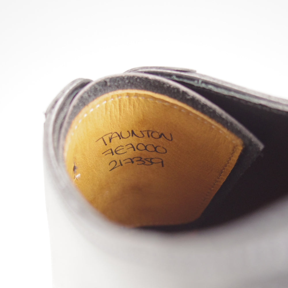 未使用★ジョンロブ 7E【★TAUNTON/ストレートチップ】7000ラスト/カーフ/黒/メンズ/JOHN LOBB★p448