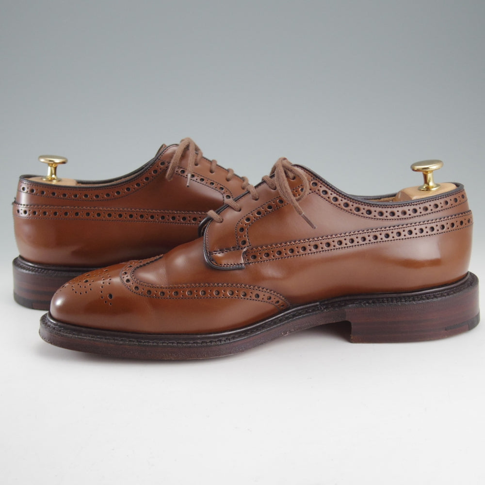 ★チャーチ 75G/UK7.5【現行定価￥209,000-★グラフトン/GRAFTON】173ラスト/フルブローグ/サンダルウッド/茶/メンズ/Church's★o322