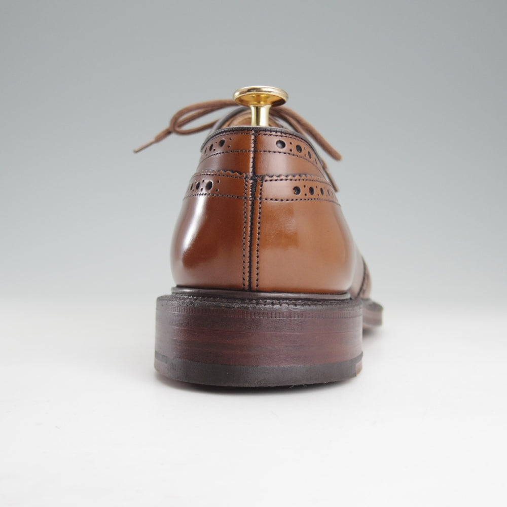 ★チャーチ 75G/UK7.5【現行定価￥209,000-★グラフトン/GRAFTON】173ラスト/フルブローグ/サンダルウッド/茶/メンズ/Church's★o322