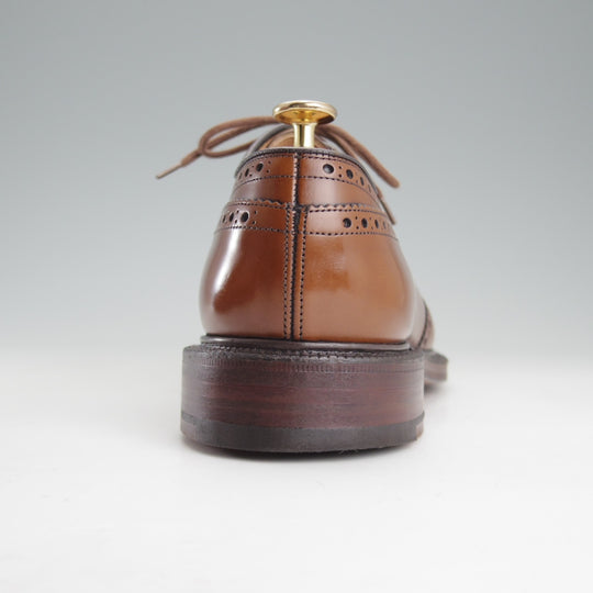 ★チャーチ 75G/UK7.5【現行定価￥209,000-★グラフトン/GRAFTON】173ラスト/フルブローグ/サンダルウッド/茶/メンズ/Church's★o322