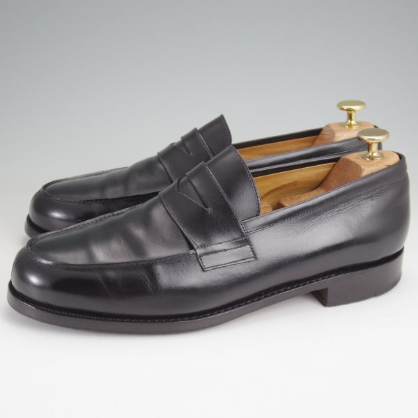 ★パラブーツ SIZE 7.5【定価￥99,000-★アドニス/ADONIS】コインローファー/カーフ/黒/メンズ/Paraboot★n304