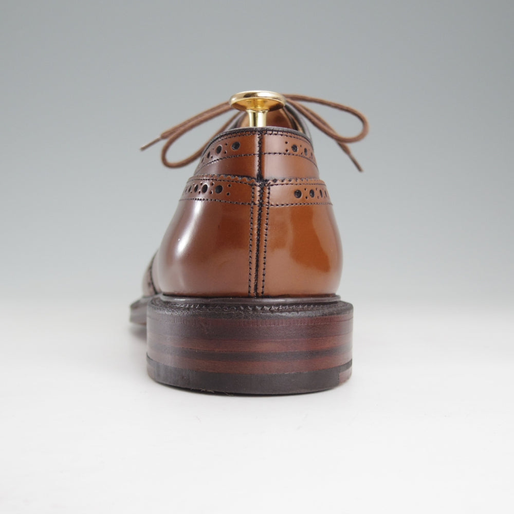 ★チャーチ 75G/UK7.5【現行定価￥209,000-★グラフトン/GRAFTON】173ラスト/フルブローグ/サンダルウッド/茶/メンズ/Church's★o322