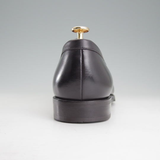 ★(スペイン製)カルミナ SIZE 10【定価￥94,600-★コインローファー/80578】GENOVAラスト/カーフ/黒/メンズ/CARMINA★o324