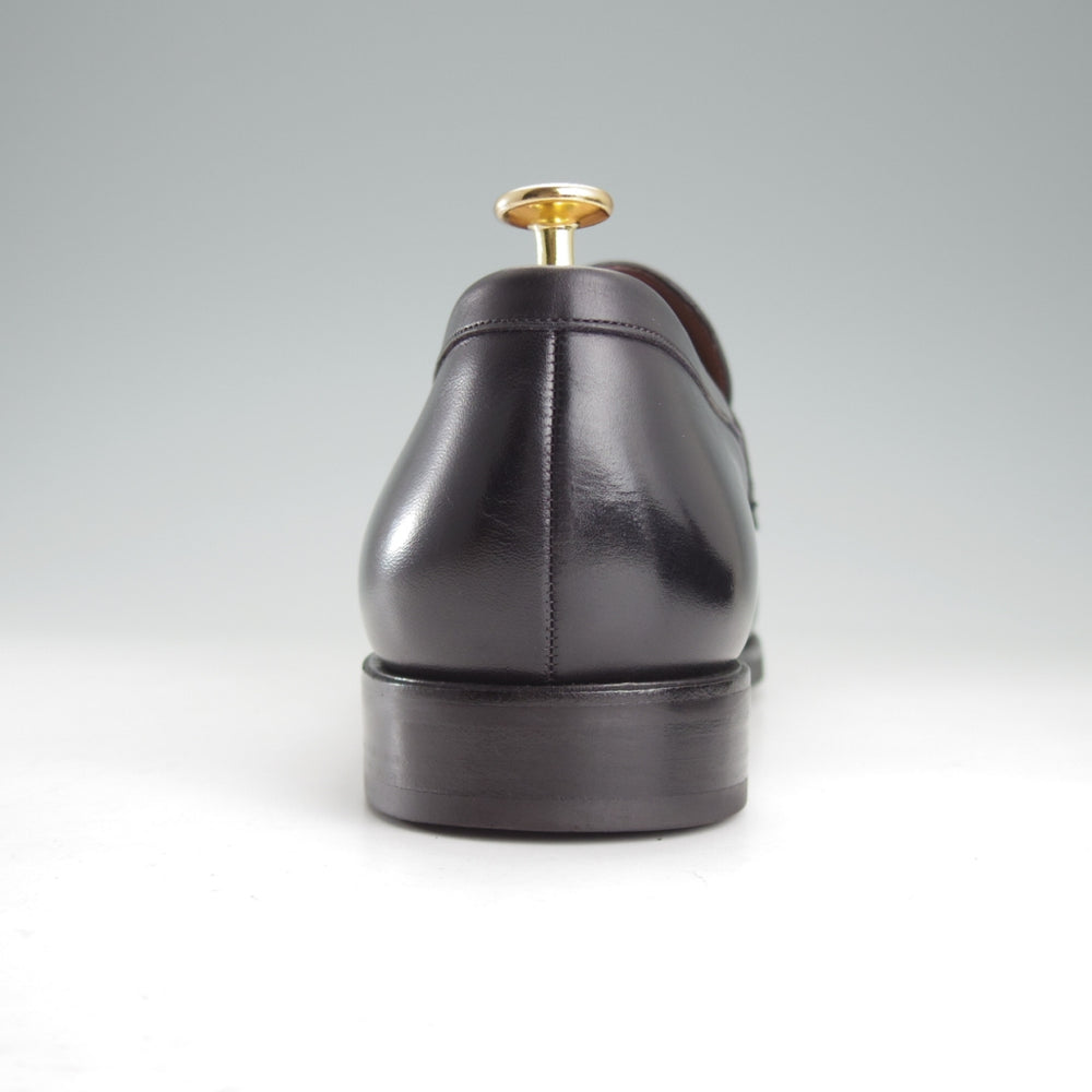 ★(スペイン製)カルミナ SIZE 10【定価￥94,600-★コインローファー/80578】GENOVAラスト/カーフ/黒/メンズ/CARMINA★o324