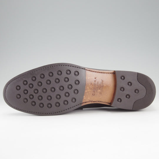 ★(スペイン製)カルミナ SIZE 10【定価￥94,600-★コインローファー/80578】GENOVAラスト/カーフ/黒/メンズ/CARMINA★o324