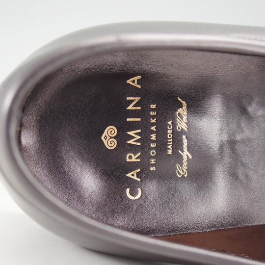 ★(スペイン製)カルミナ SIZE 10【定価￥94,600-★コインローファー/80578】GENOVAラスト/カーフ/黒/メンズ/CARMINA★o324