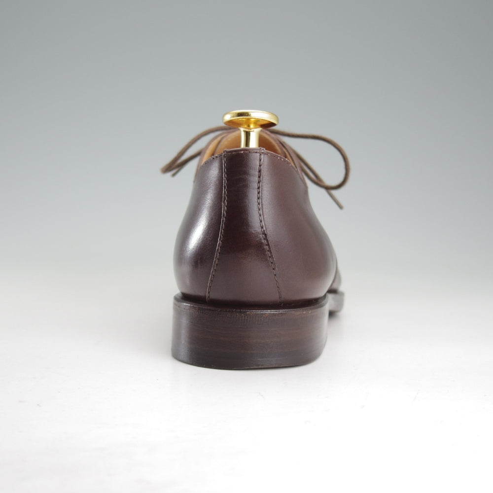 美品★(伊製)HERMES/エルメス(レディース) SIZE 36【★ストレートチップ/濃茶】カーフ★o871
