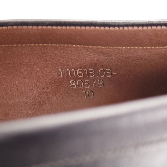 ★(スペイン製)カルミナ SIZE 10【定価￥94,600-★コインローファー/80578】GENOVAラスト/カーフ/黒/メンズ/CARMINA★o324