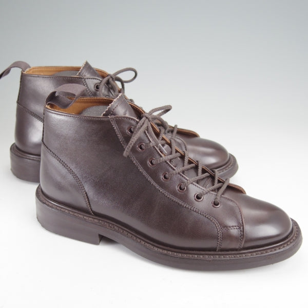 極上★トリッカーズ SIZE 6【定価￥143,000-★ダイナイトソール仕様/モンキーブーツ】Ethan/イーサン/6077/カーフ/濃茶/Tricker's★n307