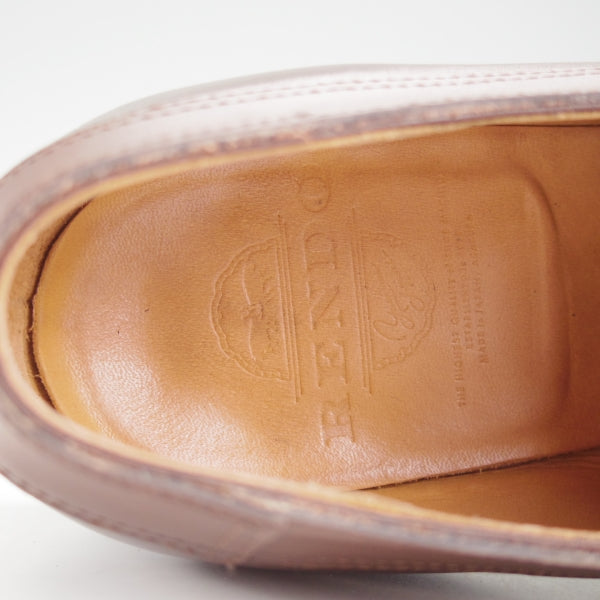 極上★(浅草)RENDO/レンド SIZE 8【定価￥84,700-★リッジウェイソール仕様/GB001】Uチップ/カーフ/濃茶/メンズ★n817